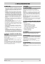 Предварительный просмотр 6 страницы Whirlpool ADN 625 Instructions For Installation, Use And Maintenance Manual