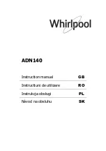 Предварительный просмотр 1 страницы Whirlpool ADN140 Instruction Manual