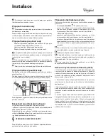 Предварительный просмотр 25 страницы Whirlpool ADP 321 Operating Instructions Manual