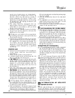 Предварительный просмотр 3 страницы Whirlpool ADP 522 Operating Instructions Manual