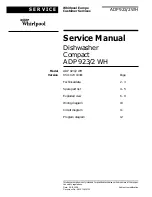 Whirlpool ADP 923/2 WH Service Manual предпросмотр