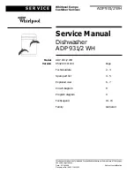 Предварительный просмотр 1 страницы Whirlpool ADP 931/2 WH Service Manual