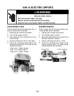 Предварительный просмотр 121 страницы Whirlpool ADVANTECH CAE2761K Installation, Operation And Service Instructions