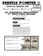 Предварительный просмотр 160 страницы Whirlpool ADVANTECH CAE2761K Installation, Operation And Service Instructions