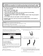 Предварительный просмотр 3 страницы Whirlpool AED4475TQ User Instructions