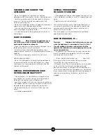 Предварительный просмотр 15 страницы Whirlpool AGB 371/WP Instructions For Installation, Use And Maintenance Manual