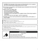 Preview for 3 page of Whirlpool AGP200VDW Installation Instructions Manual