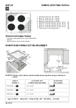 Preview for 10 page of Whirlpool AKM 330 Product Description Sheet