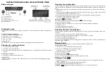 Предварительный просмотр 2 страницы Whirlpool AKP 402 Product Description Sheet