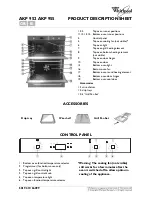 Whirlpool AKP 952 Quick Start Manual preview