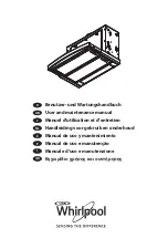 Предварительный просмотр 1 страницы Whirlpool AKR 465/IX User And Maintenance Manual