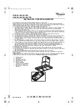 Предварительный просмотр 11 страницы Whirlpool AKR 631 Installation Datasheet