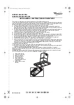 Предварительный просмотр 23 страницы Whirlpool AKR 631 Installation Datasheet