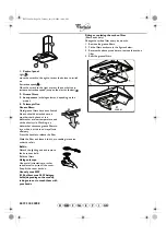 Предварительный просмотр 7 страницы Whirlpool AKR 967 Installation And Use Manual