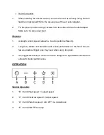 Предварительный просмотр 8 страницы Whirlpool AKR4985/IX Health & Safety, Use & Care And Installation Manual