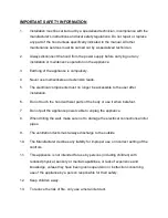 Preview for 3 page of Whirlpool AKR5001/IX Health & Safety And Installation Manual