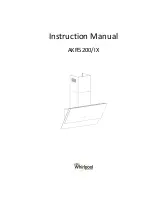 Whirlpool AKR5200/IX Instruction Manual preview