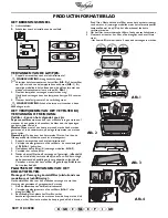 Предварительный просмотр 23 страницы Whirlpool AKR601UMIX Instructions For Use Manual