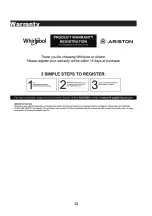 Предварительный просмотр 12 страницы Whirlpool AKR6152IXDS-C Instruction Manual