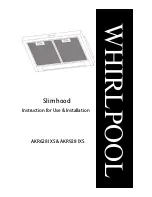 Whirlpool AKR628 IXS Instruction For Use & Installation Instructions preview
