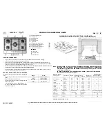 Whirlpool AKT 797 Product Description Sheet preview
