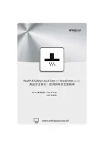 Whirlpool AKT3570/IX Health & Safety, Use & Care And Installation Manual предпросмотр