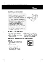 Preview for 3 page of Whirlpool AKZ 389 Instructions For Use Manual