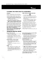 Preview for 7 page of Whirlpool AKZ 389 Instructions For Use Manual