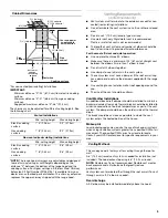 Предварительный просмотр 5 страницы Whirlpool Amana UXW7324BSS Installation Instructions And Use & Care Manual