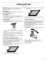 Предварительный просмотр 11 страницы Whirlpool Amana UXW7324BSS Installation Instructions And Use & Care Manual