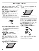 Предварительный просмотр 24 страницы Whirlpool Amana UXW7324BSS Installation Instructions And Use & Care Manual