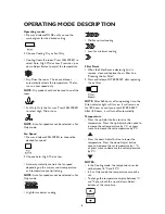 Preview for 6 page of Whirlpool AMD 081 Instructions For Use Manual