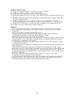 Preview for 69 page of Whirlpool AMD 310 Instructions For Use Manual