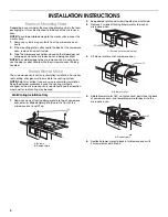 Preview for 4 page of Whirlpool AMV1160VA Installation Instructions Manual