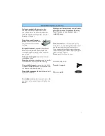 Preview for 7 page of Whirlpool AMW 401 Instructions For Use Manual