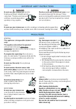 Предварительный просмотр 3 страницы Whirlpool AMW 450 Instructions For Use Manual