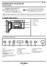 Предварительный просмотр 21 страницы Whirlpool AMW 4910/I Daily Reference Manual