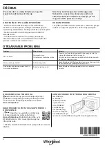 Предварительный просмотр 32 страницы Whirlpool AMW 4910/I Daily Reference Manual