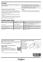 Предварительный просмотр 40 страницы Whirlpool AMW 4910/I Daily Reference Manual