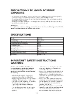 Предварительный просмотр 19 страницы Whirlpool AMW630 Instructions For Use Manual