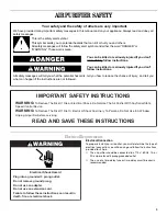 Preview for 3 page of Whirlpool AP51030L Use & Care Manual