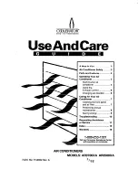 Preview for 1 page of Whirlpool AR0500XA Use And Care Manual