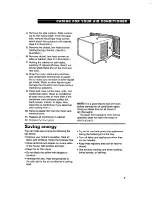 Preview for 9 page of Whirlpool AR0500XA Use And Care Manual