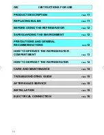 Preview for 2 page of Whirlpool ARC 0070 Instructions For Use Manual