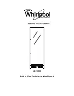 Whirlpool ARC 1800 Instruction Manual preview