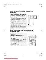 Предварительный просмотр 6 страницы Whirlpool ARC 2000 Instructions For Use Manual