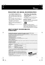 Preview for 4 page of Whirlpool ARC 4020 Instructions For Use Manual