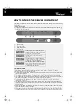 Предварительный просмотр 6 страницы Whirlpool ARC 4020 Instructions For Use Manual