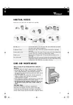 Preview for 8 page of Whirlpool ARC 4020 Instructions For Use Manual