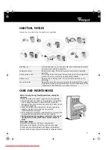 Предварительный просмотр 8 страницы Whirlpool ARC 4130 WH Instructions For Use Manual